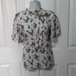 Jon & Anna womens cute top bow design size Small